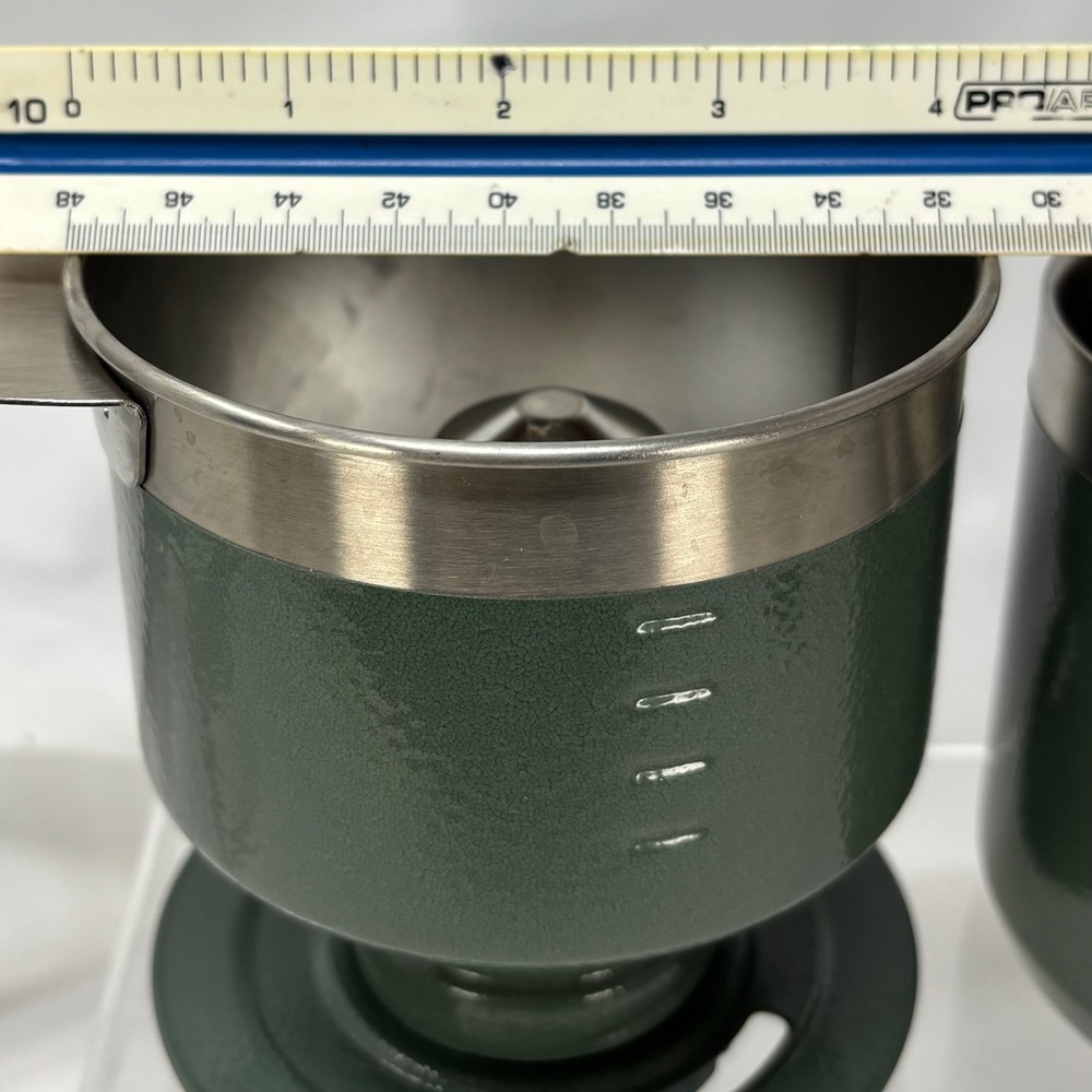 Stanley Classic Perfect-Brew Pour Over Set Hammertone Green Stainless Steel Mug - Picture 9 of 15